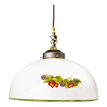Kolarz 731.30.121 - Lühter NONNA 1xE27/75W/230V d. 20 cm viinamarjad/maasikad