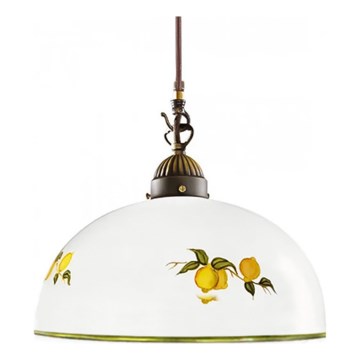 Kolarz 731.30.126 - Lühter NONNA 1xE27/75W/230V d. 20 cm sidrunid