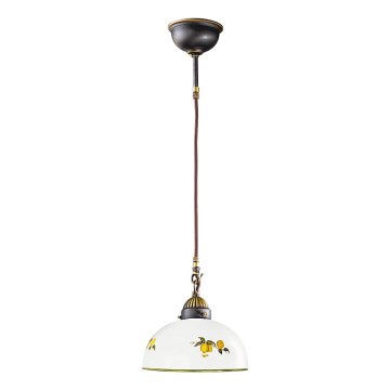 Kolarz 731.30.129 - Lühter NONNA 1xE27/75W/230V d. 30 cm sidrunid