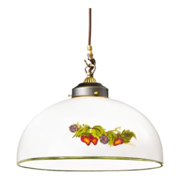 Kolarz 731.30.136 - Lühter NONNA 1xE27/75W/230V d. 30 cm viinamarjad/maasikad