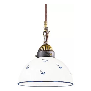 Kolarz 731.30.16 - Lühter NONNA 1xE27/75W/230V d. 20 cm sinine