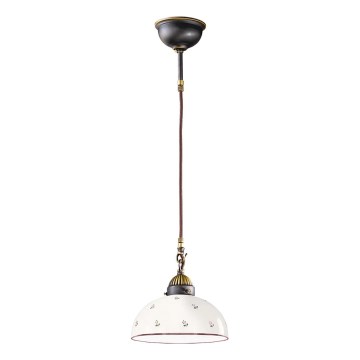 Kolarz 731.30.68 - Lühter NONNA 1xE27/75W/230V d. 30 cm punane