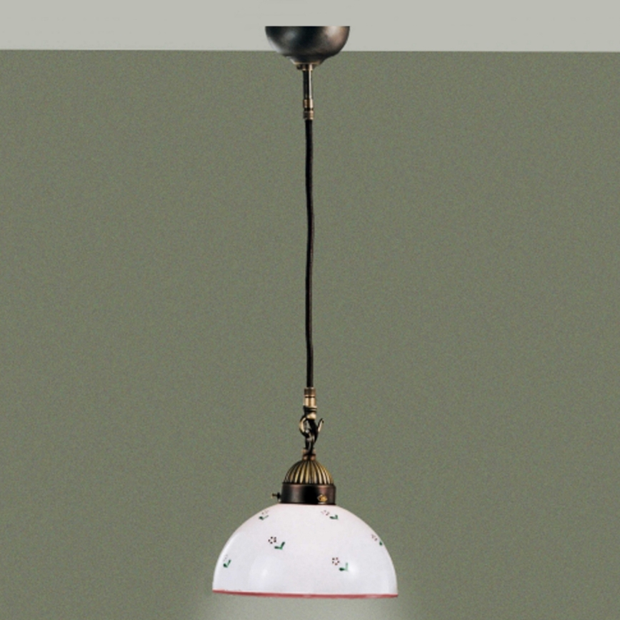 Kolarz 731.30.69 - Lühter NONNA 1xE27/75W/230V d. 20 cm punane