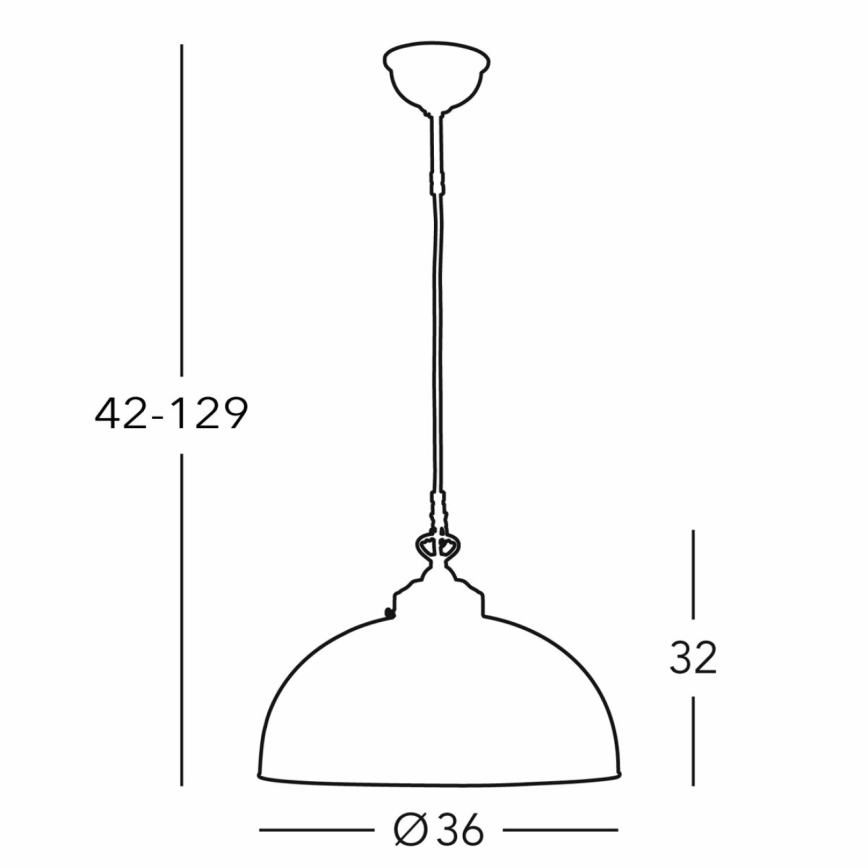 Kolarz 731.32.102 - Lühter NONNA 1xE27/75W/230V d. 36 cm hirv roheline