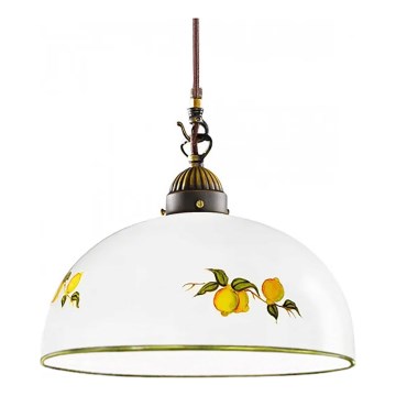 Kolarz 731.32.138 - Lühter NONNA 1xE27/75W/230V d. 36 cm sidrunid