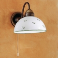 Kolarz 731.61.20 - Seinavalgusti NONNA 1xE27/75W/230V roheline