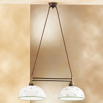 Kolarz 731.82.27 - Lühter NONNA 2xE27/75W/230V roheline