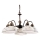 Kolarz 731.85.16 - Lühter NONNA 5xE27/75W/230V sinine