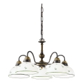 Kolarz 731.85.20 - Lühter NONNA 5xE27/75W/230V roheline
