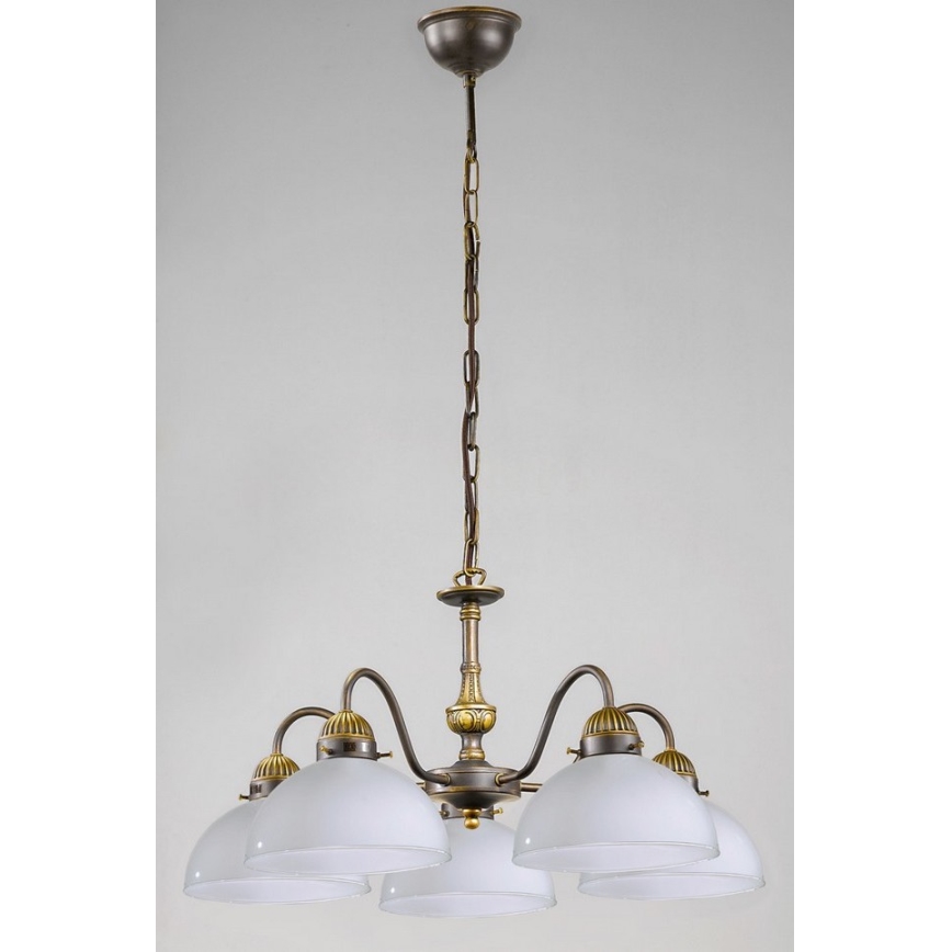 Kolarz 731.85.53 - Lühter NONNA 5xE27/75W/230V