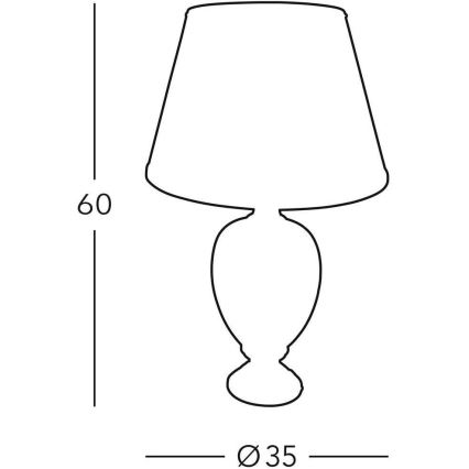 Kolarz 780.70 - Laualamp GIARDINO 1xE27/100W/230V