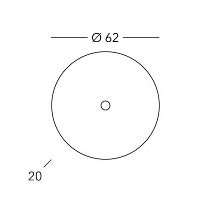 Kolarz A1306.61XL.5.SunAg - Seinavalgusti MOON 1xE27/100W/230V hõbedane