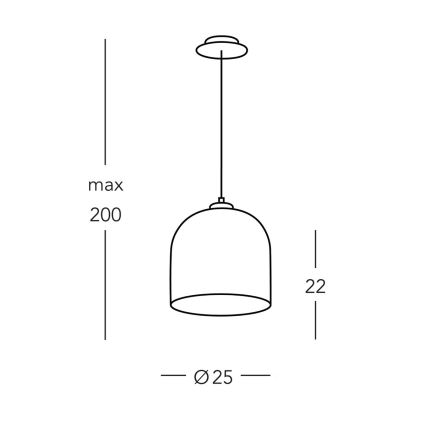 Kolarz A1352.31.Au - Lühter NONNA 1xE27/60W/230V tamm/valge/kuldne