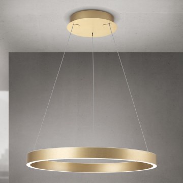KOLK LED hämardatav rippvalgusti LED/60W/230V 2700/3000/4000K läbimõõt 60 cm kuldne