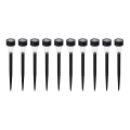 KOMPLEKT 10x LED päikeseenergia lamp LED/0,06W/1,2V 6000K IP44 40 mAh