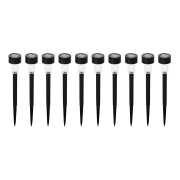 KOMPLEKT 10x LED päikeseenergia lamp LED/0,06W/1,2V 6000K IP44 40 mAh