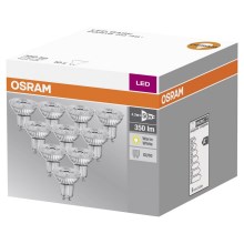 KOMPLEKT 10x LED Pirn GU10/4,3W/230V 2700K - Osram
