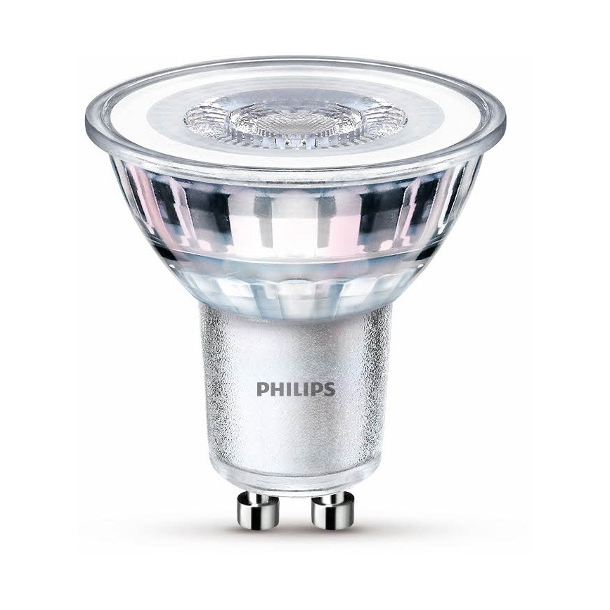KOMPLEKT 10x LED Pirn Philips GU10/4,6W/230V 2700K