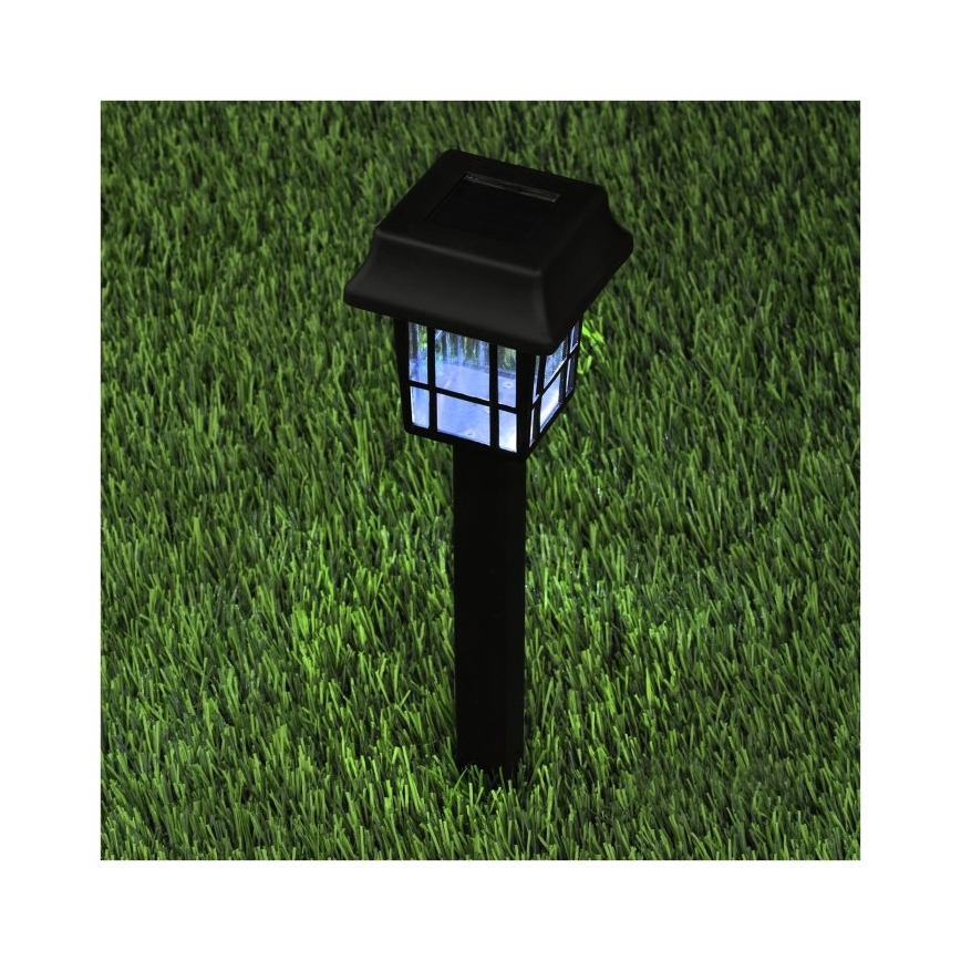 KOMPLEKT 12x LED Päikesepaneeliga valgusti LED/0,06W/1,2V 6500K IP44