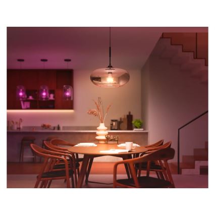 KOMPLEKT 2x hämardatav LED-pirn Philips Hue WHITE AND COLOR AMBIANCE E27/8,1W/230V 1000-20000K