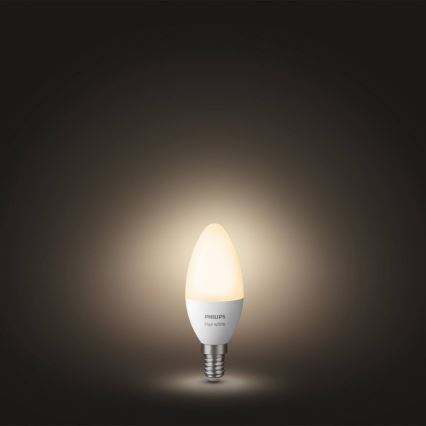 Komplekt 2 x LED Hämardatav pirn Philips Hue WHITE E14/5,5W/230V 2700K