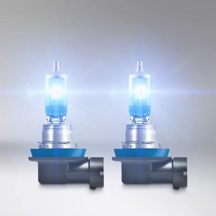 KOMPLEKT 2x Auto pirn COOL SININE H11 PGJ19-2/55W/12V 5000K - Osram