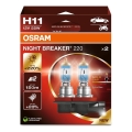 KOMPLEKT 2x Auto pirn NIGHT BREAKER H11 PGJ19-2/55W/12V - Osram