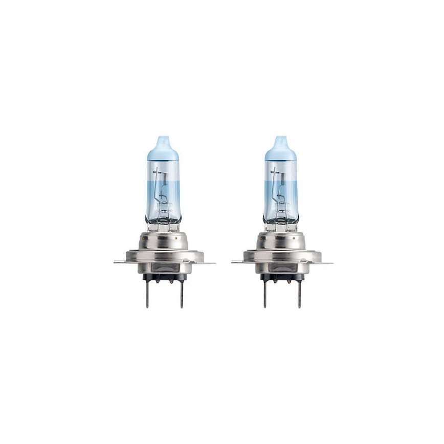 KOMPLEKT 2x Autopirn Philips WHITEVISION 12972WHVSM H7 PX26d/55W/12V 3700K + 2 asendipirn