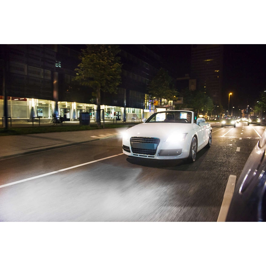 KOMPLEKT 2x Autopirn Philips WHITEVISION 12972WHVSM H7 PX26d/55W/12V 3700K + 2 asendipirn