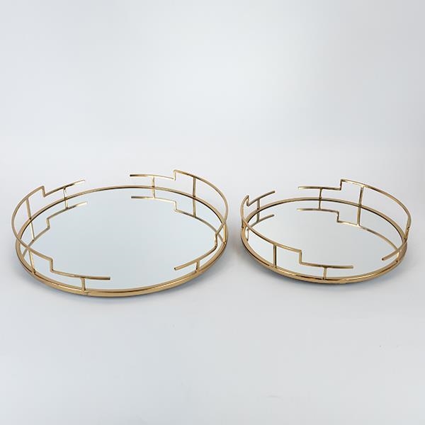 KOMPLEKT 2x Dekoratiivne kandik d. 39/30,5 cm