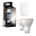 Komplekt 2x hämardatav LED-pirn Philips Hue WHITE AMBIANCE GU10/4,2W/230V 2200-6500K + hämarduslüliti