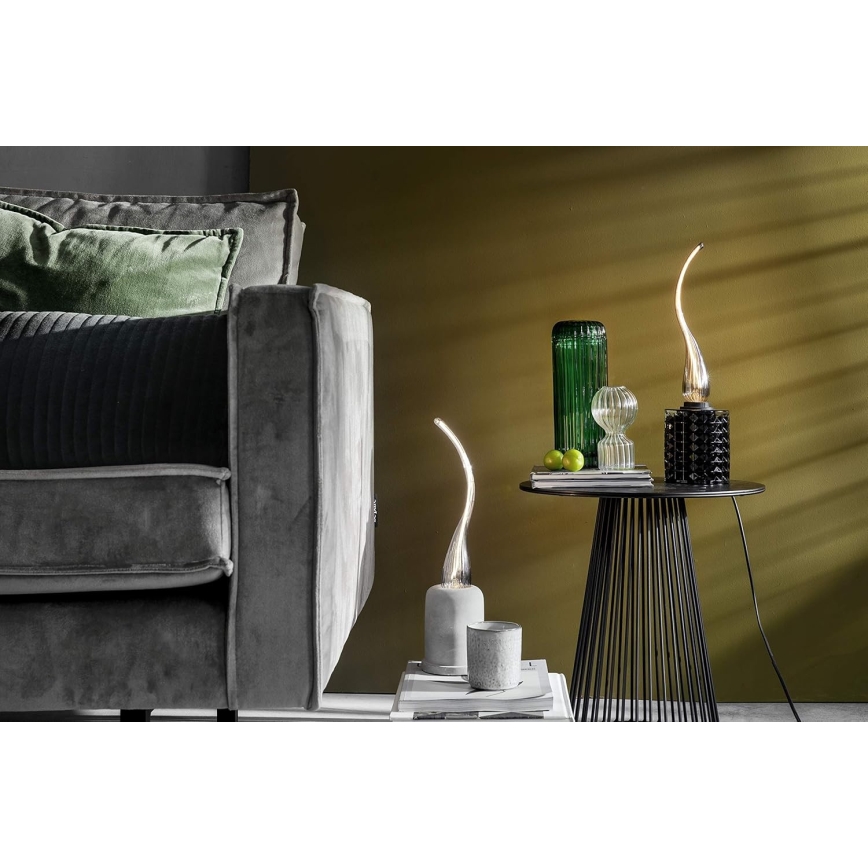 Komplekt 2x hämardatavat LED-pirni LAMDA E27/4W/230V 2100K, läbipaistev