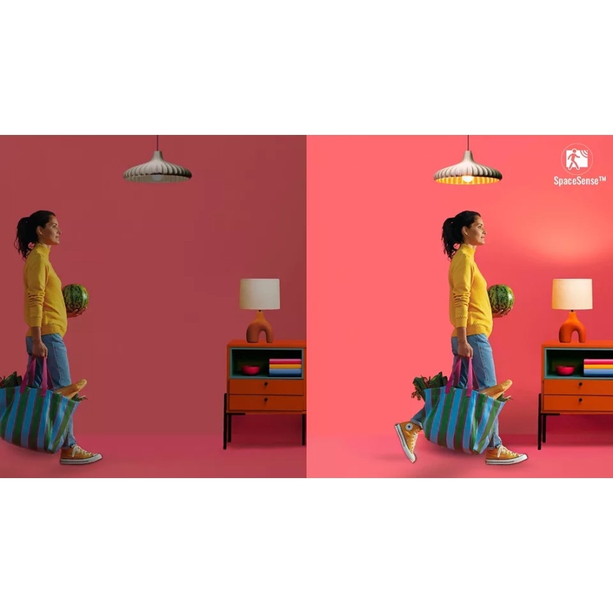Komplekt 2x hämardatavat LED-pirni liikumisanduriga PAR16 GU10/4,7W/230V 2700-6500K CRI 90 Wi-Fi - WiZ