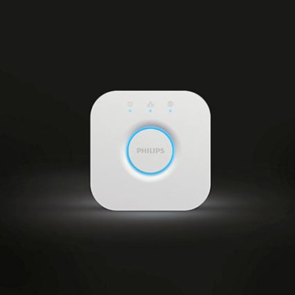 Komplekt 2x LED-hämardatav pirn Philips Hue WHITE AMBIANCE GU10/4,2W/230V 2200-6500K + Hue bridge