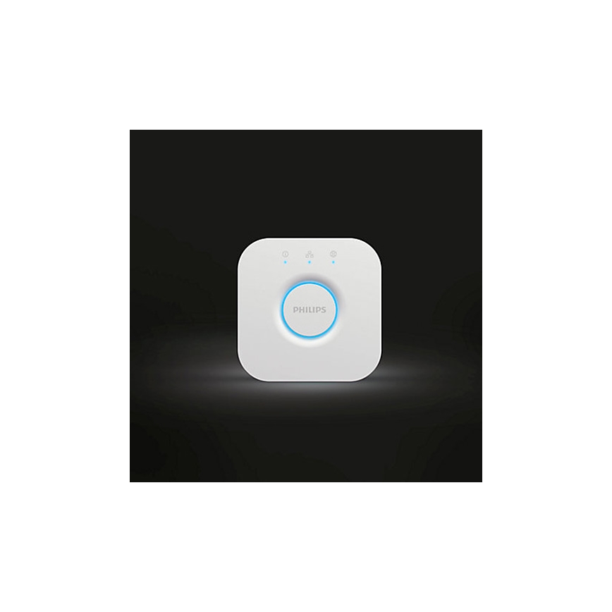 Komplekt 2x LED-hämardatav pirn Philips Hue WHITE AMBIANCE GU10/4,2W/230V 2200-6500K + Hue bridge