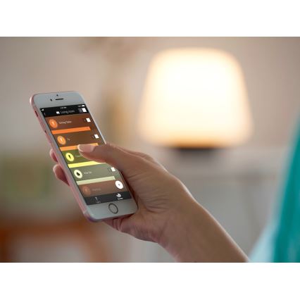 Komplekt 2x LED-hämardatav pirn Philips Hue WHITE AMBIANCE GU10/4,2W/230V 2200-6500K + Hue bridge