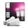 Komplekt 2x hämardatavat Philips Hue WHITE AND COLOR AMBIANCE LED-pirni E27/6W/230V 1000-20000K