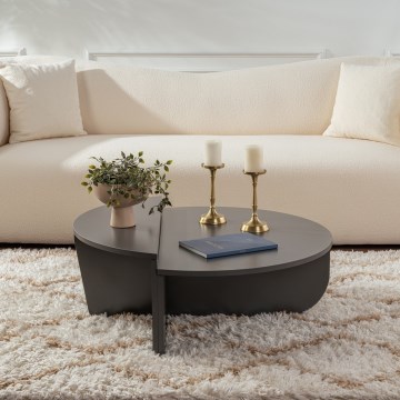 KOMPLEKT 2x Kohvilaud ORION antratsiit