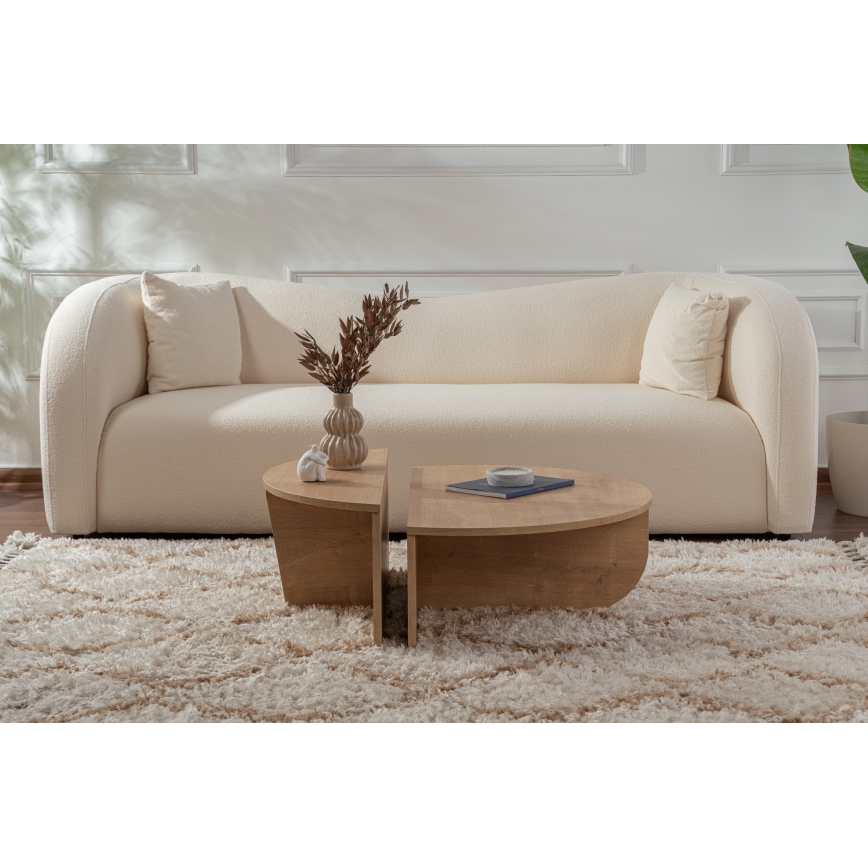 KOMPLEKT 2x Kohvilaud ORION tamm