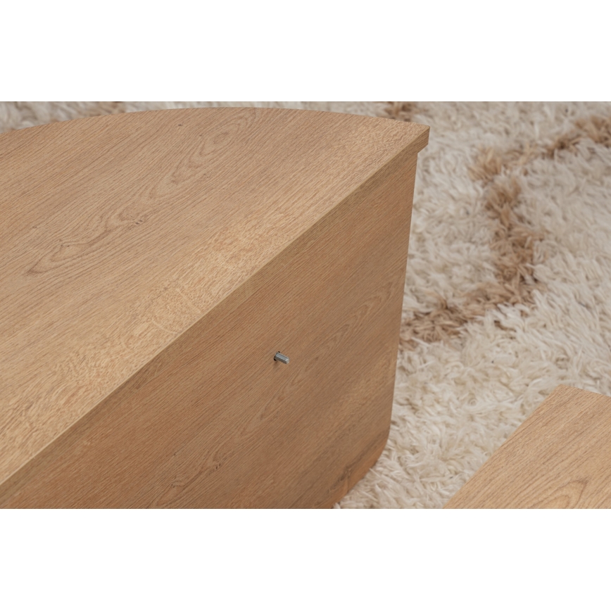 KOMPLEKT 2x Kohvilaud ORION tamm