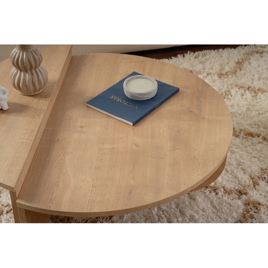 KOMPLEKT 2x Kohvilaud ORION tamm