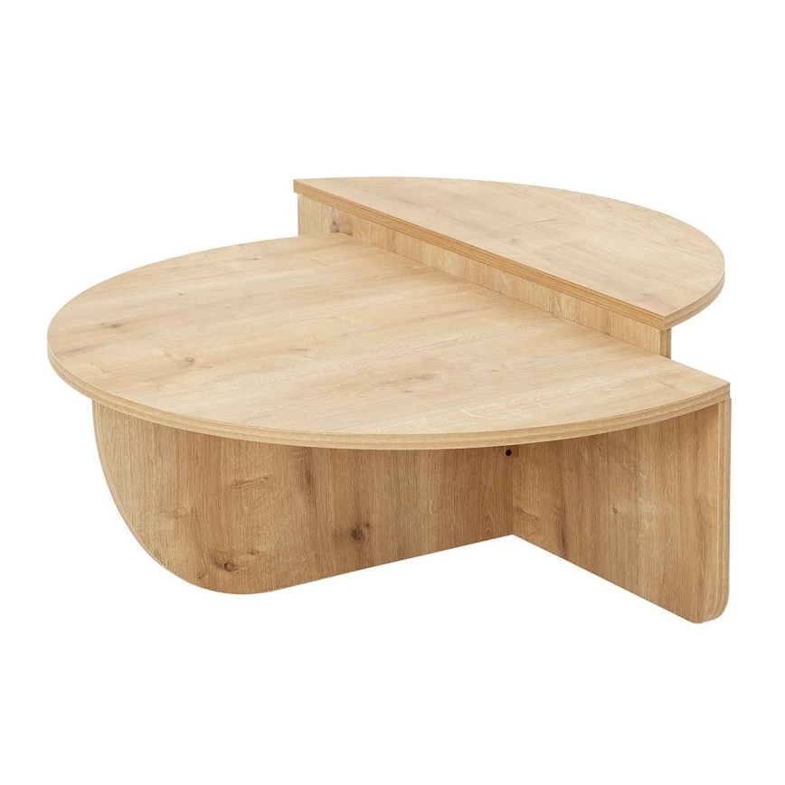 KOMPLEKT 2x Kohvilaud PODIUM pruun