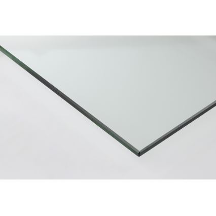 Komplekt 2x kohvilaud SARON 90x50 cm hall/läbipaistev
