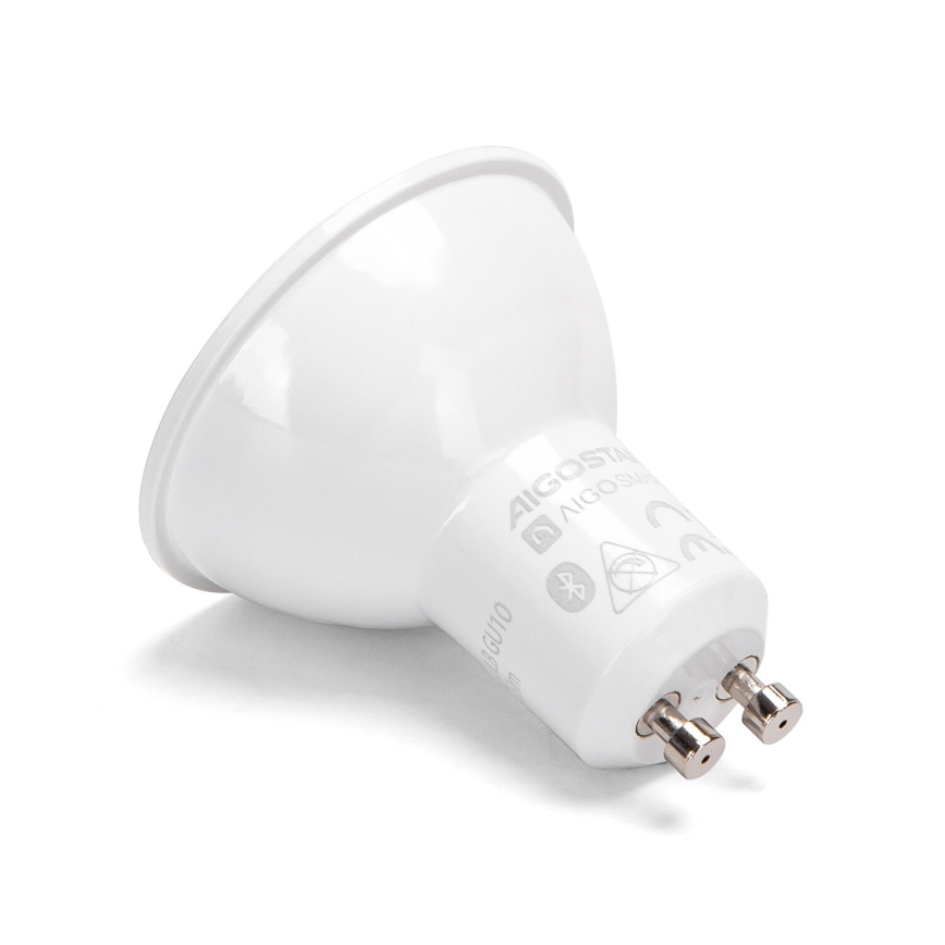 KOMPLEKT 2x LED Hämardatav pirn MESH Nutikas GU10/6,5W/230V 2700-6500K + kaugjuhtimispult - Aigostar