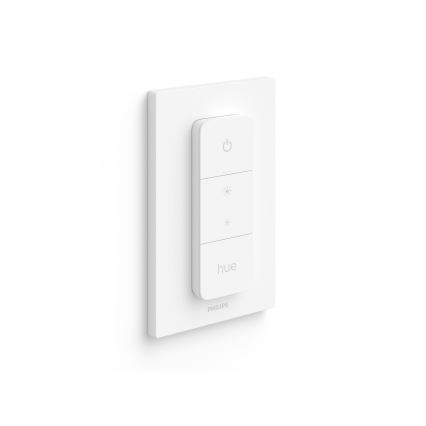 Komplekt 2x hämardatav LED-pirn Philips Hue WHITE AMBIANCE GU10/4,2W/230V 2200-6500K + hämarduslüliti