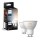 KOMPLEKT 2x LED Hämardatav pirn Philips Hue WHITE AMBIANCE GU10/4,2W/230V 2200-6500K