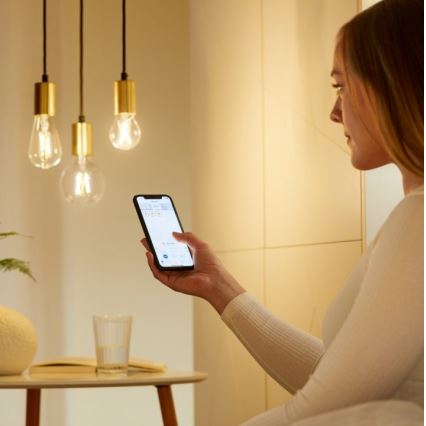 Komplekt 2x LED Hämardatav pirn VINTAGE FILAMENT A60 E27/6,7W/230V 2700-6500K CRI 90 Wi-Fi - WiZ