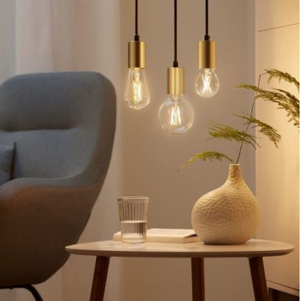Komplekt 2x LED Hämardatav pirn VINTAGE FILAMENT A60 E27/6,7W/230V 2700-6500K CRI 90 Wi-Fi - WiZ