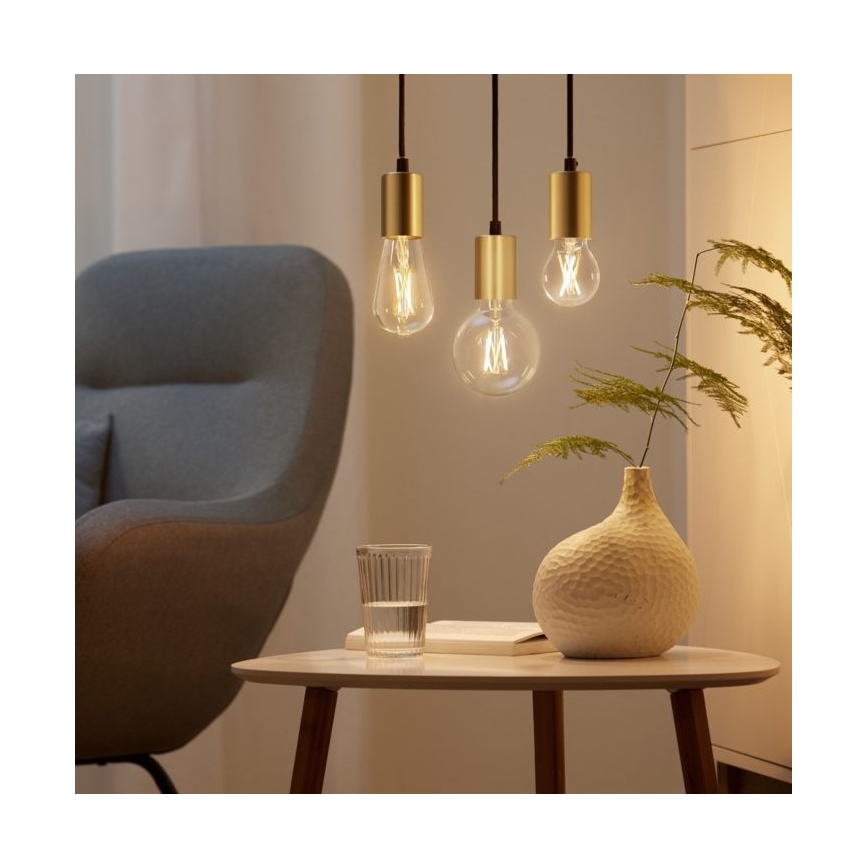 Komplekt 2x LED Hämardatav pirn VINTAGE FILAMENT A60 E27/6,7W/230V 2700-6500K CRI 90 Wi-Fi - WiZ
