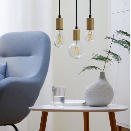 Komplekt 2x LED Hämardatav pirn VINTAGE FILAMENT A60 E27/6,7W/230V 2700-6500K CRI 90 Wi-Fi - WiZ